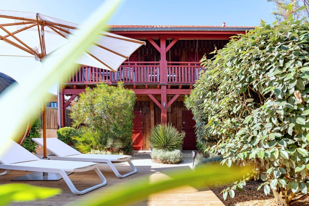 Hotel De La Plage Contis-les-Bains Ngoại thất bức ảnh