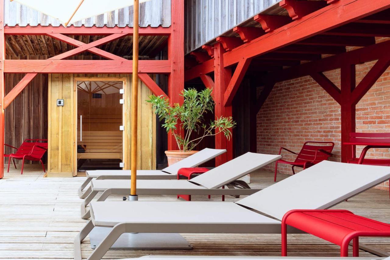 Hotel De La Plage Contis-les-Bains Ngoại thất bức ảnh