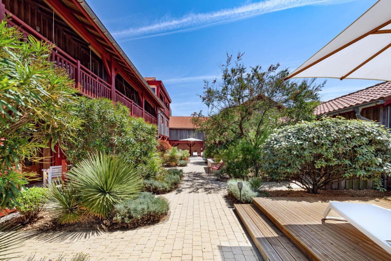 Hotel De La Plage Contis-les-Bains Ngoại thất bức ảnh